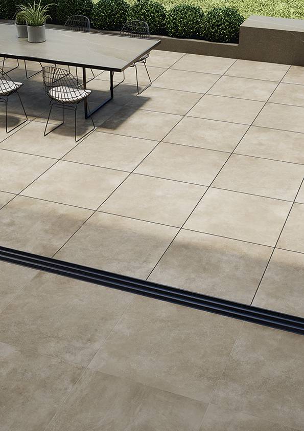 STRIDE ARENA 20MM CONCRETE PORCELAIN TILE