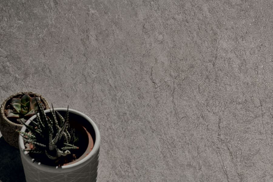 A-HIGH-QUALITY-PORCELAIN-TILE-ALPINE-SCORCH. Image shows a close up of a high quality porcelain tile in quartz effect