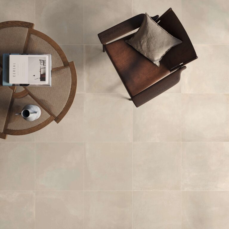The Benefits of Choosing Porcelain Matt Floor Tiles 1 Tone Ecru 60x60 LIVING PART 1 scaled