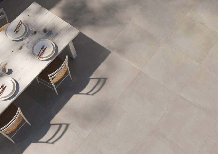 Tone floor concrete 2cm porcelain patio scaled