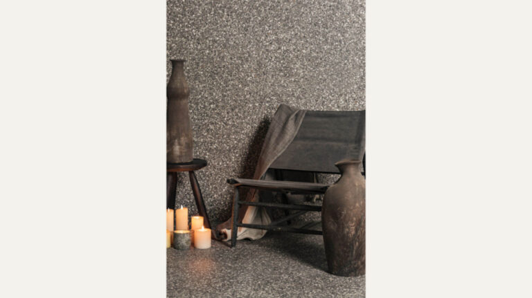 Choosing flooring terrazzo style in porcelain 3 CRUSH BLACK AND WHITE TERRZZO PORCELAIN TILE e1683205947997
