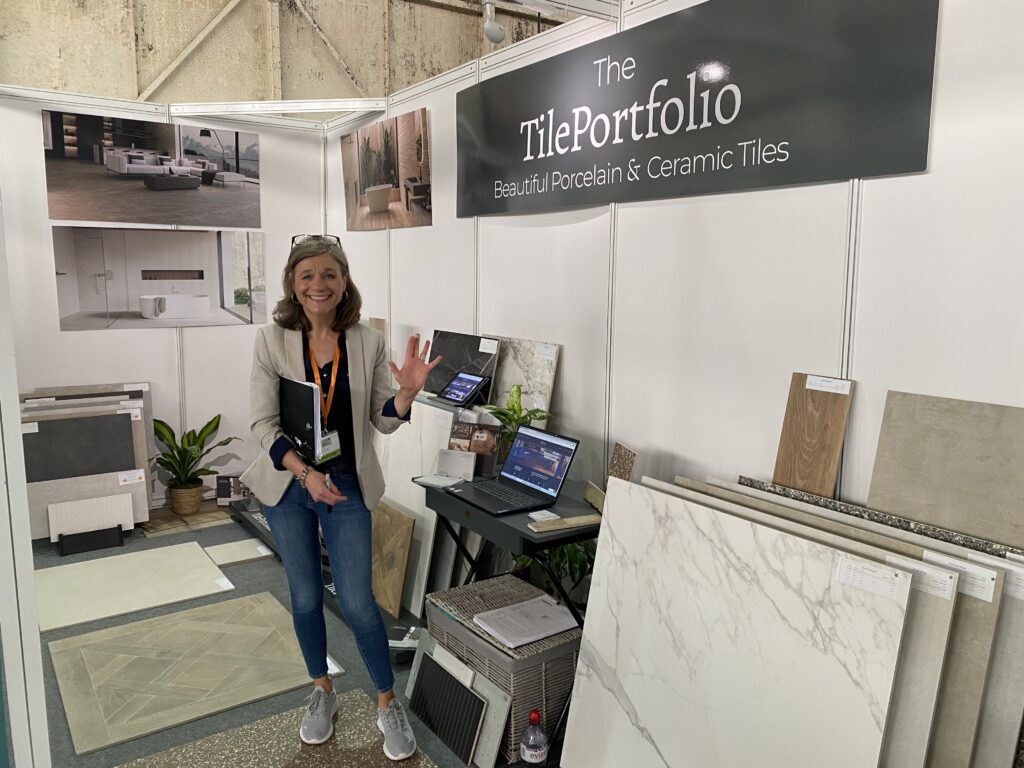 BICESTER. Image shows owner waving to camera on stand at exhibition