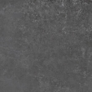 DOCKLANDS-CHARCOAL-CEMENT-PORCELAIN-TILE-SWATCH-SQUARE. Image shows charcoal cement porcelain tile swatch