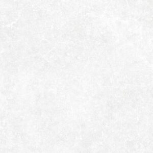 DOCKLANDS-WHITE-CEMENT-CERAMIC-TILE. Image shows white plain cement ceramic tile swatch
