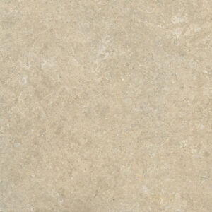 Fusion Arena sand-coloured limestone-effect porcelain tile swatch in a 60x60cm square format, featuring a warm beige stone-look surface.