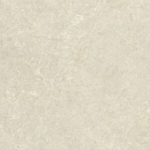Fusion Temper off-white limestone-effect porcelain tile swatch.