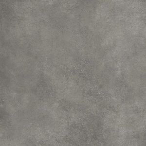 Stride Icon porcelain tile swatch, showcasing a realistic mid grey concrete-look tile.