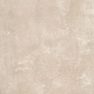 Image shows Minima porcelain concrete look tile swatch in Sand