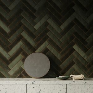 SMITTEN GLOSS PORCELAIN TILE EMERALD