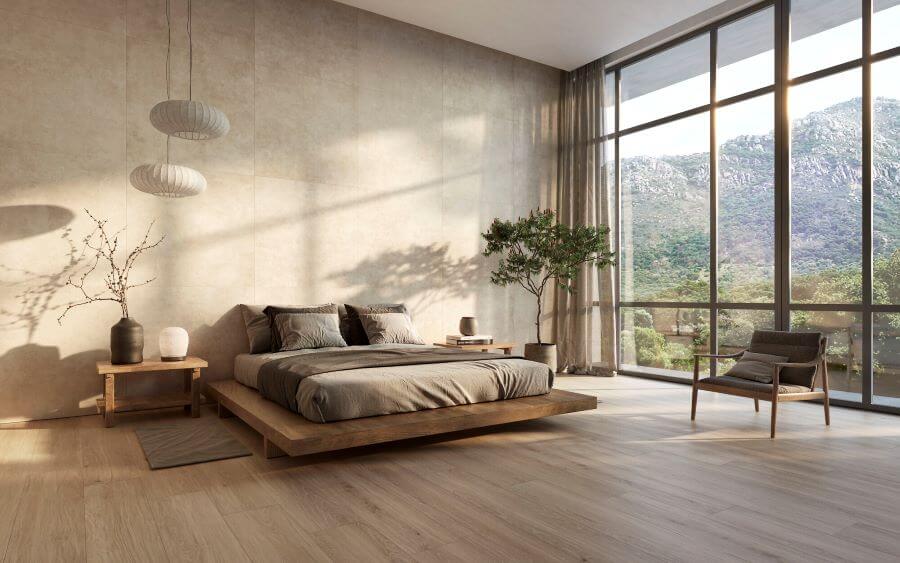 KNOT WOOD EFFECT FLOOR TILES OAK