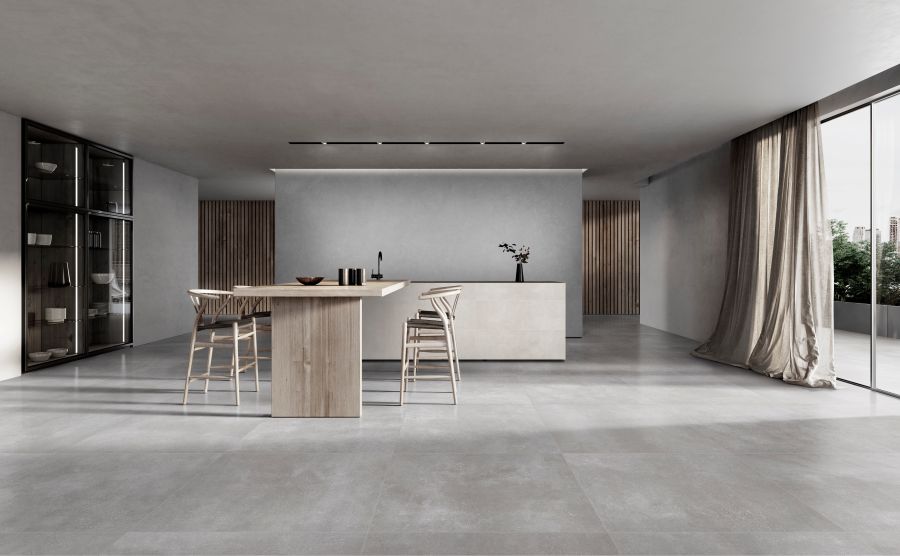 SPECKLE 1M X 1M PORCELAIN TILES WHITE