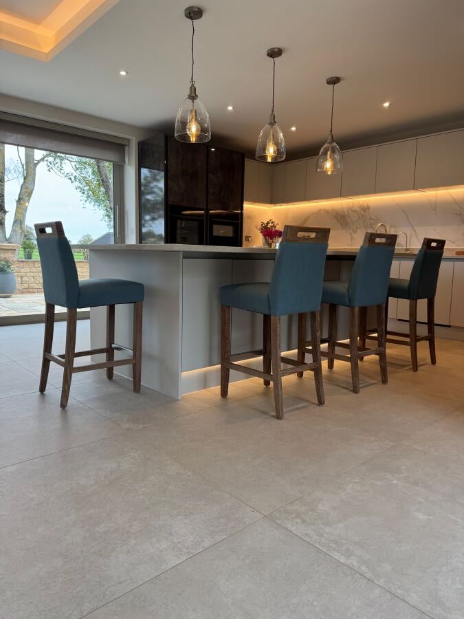 DOCKLANDS BEIGE 900 X 900 LARGE FORMAT PORCELAIN TILES 2