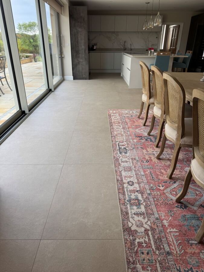 DOCKLANDS BEIGE 900 X 900 LARGE FORMAT PORCELAIN TILES 5