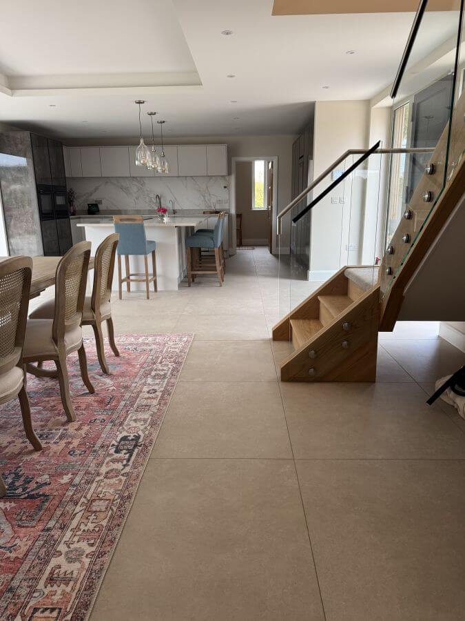 DOCKLANDS BEIGE 900 X 900 LARGE FORMAT PORCELAIN TILES 7