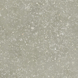 Close-up of moss-coloured porcelain tile sample, 223 x 223 mm.