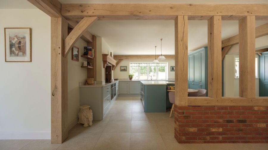FUSION 1200 X 600 STONE EFFECT TILES KITCHEN ARENA